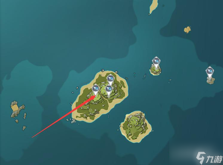 原神金苹果群岛回声全部海螺分别在哪里原神金苹果群岛