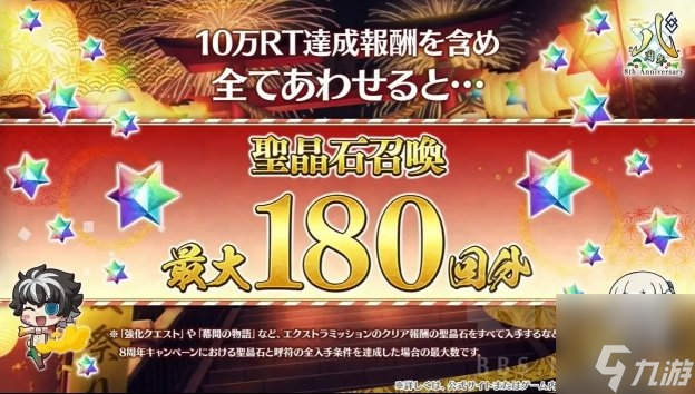 fgo八周年有多少石头 8周年福利及更新内容大全