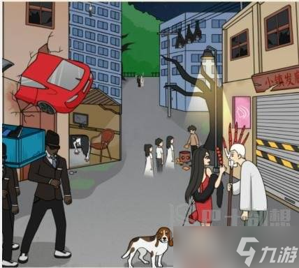 文字来找茬诡异路口怎么过 找出十二处恐怖的地方通关方法