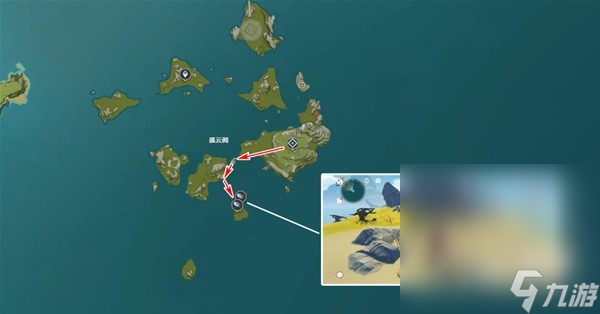 《原神》3.8版本夜泊石收集路线一览