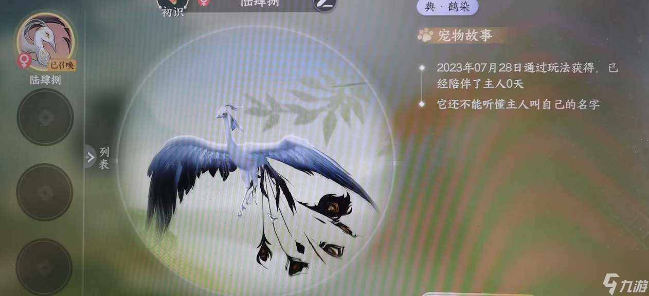 逆水寒手游凤凰宠物怎么获得