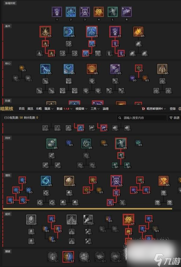 暗黑4第一赛季德鲁伊中后期爪击狼BD一览