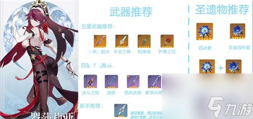 原神罗莎莉亚怎么培养原神罗莎莉亚的养成思路介绍
