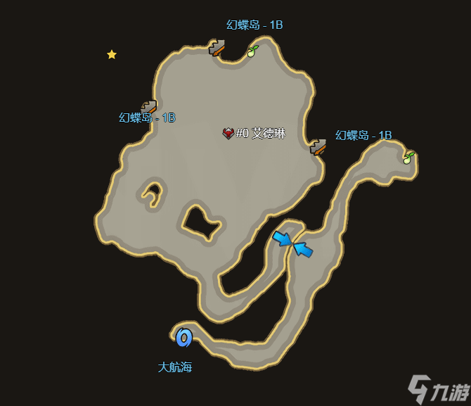 命运方舟幻蝶岛摩可可在哪