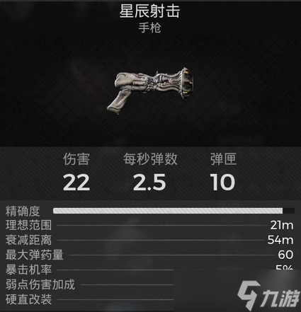 遗迹2星辰射击手枪怎么获得