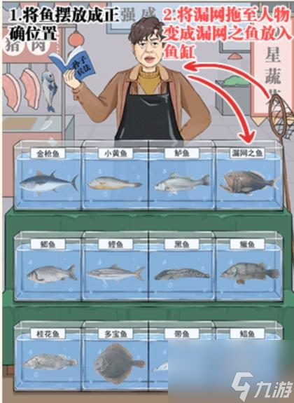 你是大聪明启强贩鱼摊怎么玩