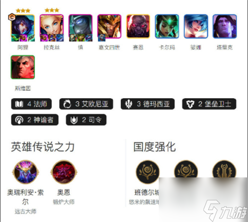 云顶手游法师阵容推荐 金铲铲拉克丝狐狸阵容推荐