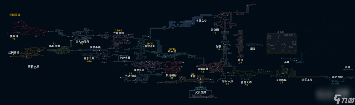 心淵夢(mèng)境流程攻略地圖等級(jí)顯示+10個(gè)結(jié)局+后像+支線詳情