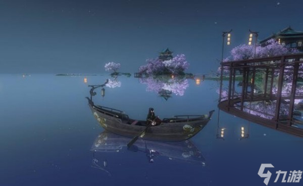 逆水寒手游镜湖观星点在哪里