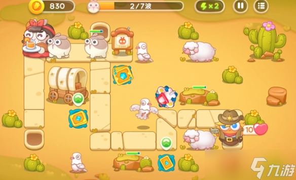 《保卫萝卜4》波仔很忙第46关满星攻略