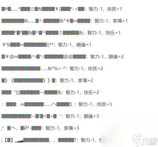 《人生重开模拟器》克苏鲁作用效果汇总