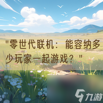  零世代联机 能容纳多少玩家一起游戏  
