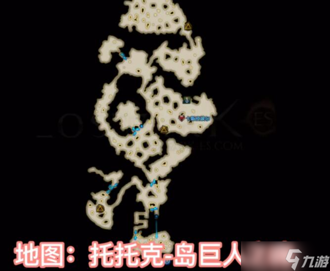 命运方舟冒险收集地图野外首领在哪