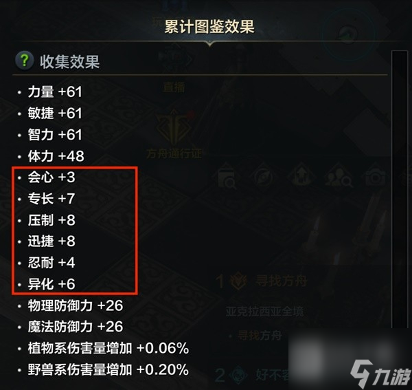 命运方舟角色信息详情