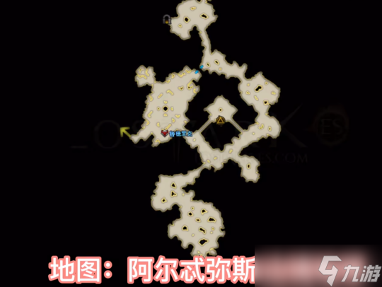 命运方舟阿尔忒弥斯地图首领boss在哪