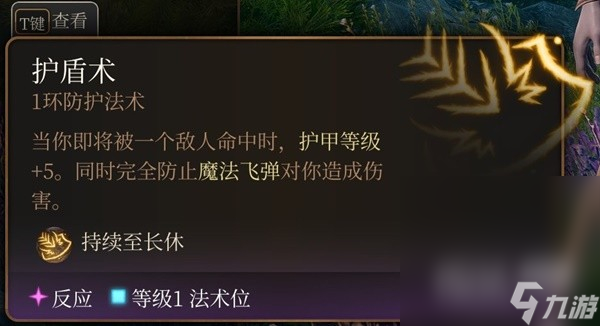 《博德之门3》实用一环法术推荐与效果详情