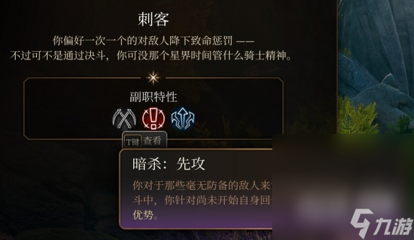 《博德之门3》游荡者副职业一览