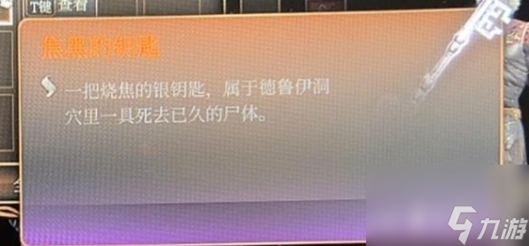 博德之门3焦黑的钥匙怎么得-焦黑的钥匙获取方法