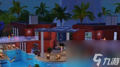 模拟人生3怎么建度假村？