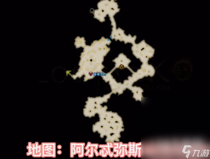 命运方舟各大陆地图野外首领boss位置大全
