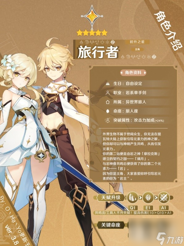 《原神》3.8岩主出装与阵容搭配推荐攻略