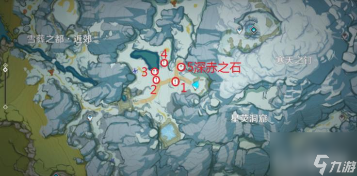 原神雪山大勘测任务里4个勘测点位置在哪？ （勘测点位置）