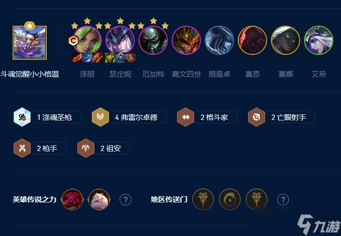 云顶之弈s9冰枪泽丽怎么玩-冰枪泽丽出装站位一览