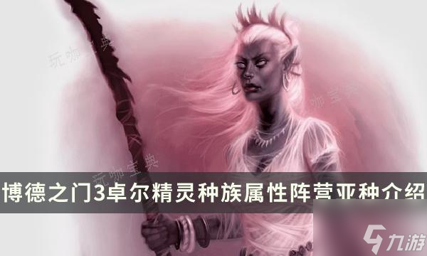 《博德之门3》卓尔精灵种族特性指南 卓尔精灵种族属性阵营亚种介绍