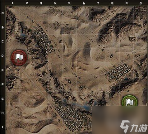 坦克世界地图-荒漠小镇怎么玩?如何走位? （黄金地段）