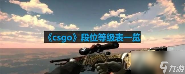 csgo段位等级是什么