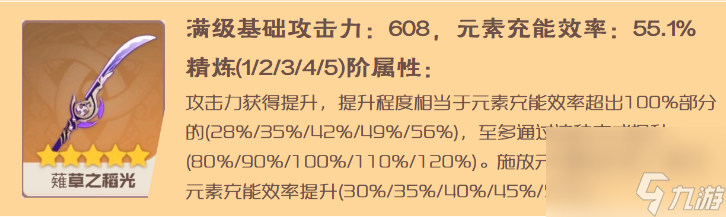 原神雷电将军最佳武器搭配推荐！薙草之稻光YYDS