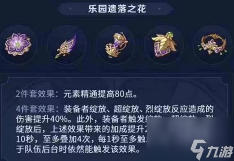 原神乐园遗落之花适合谁-遗落之花最适合角色推荐