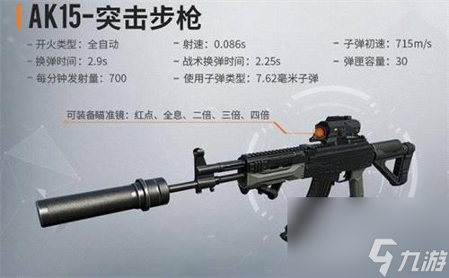 黎明觉醒AK15突击步枪介绍