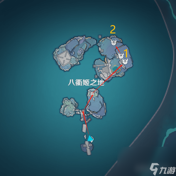 《原神》八衢姬之地碎石箱分布位置介绍