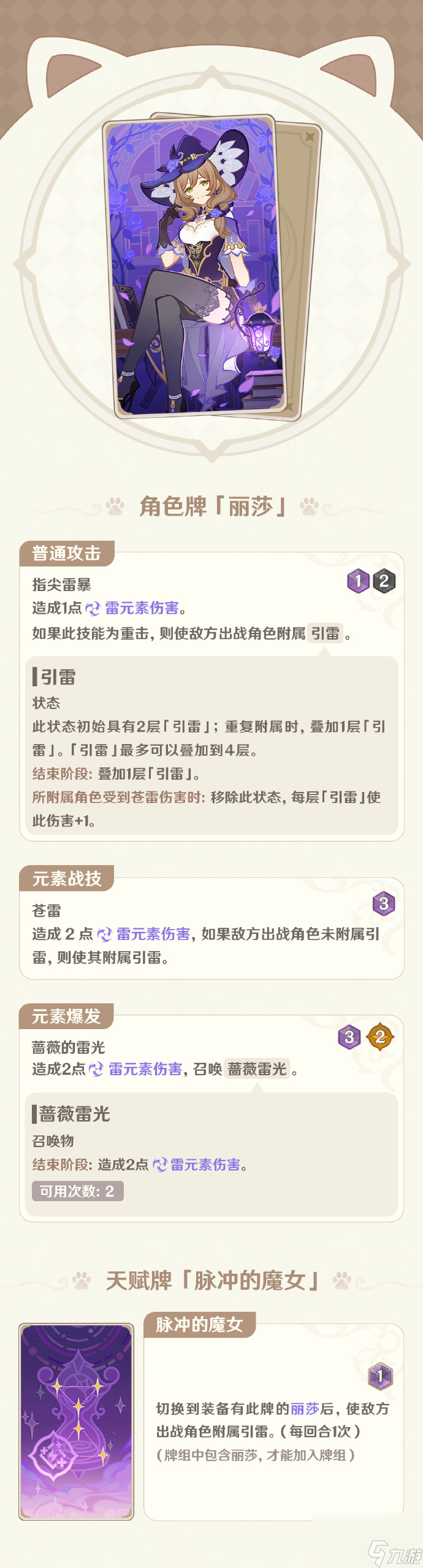 原神4.0七圣召唤有什么更新 原神4.0七圣召唤新增卡牌介绍