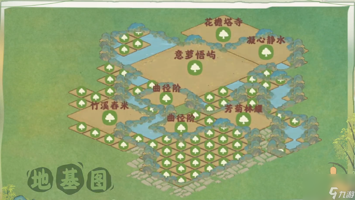 桃源深处有人家夏日幽雅布局有什么,桃源夏日幽雅布局介绍