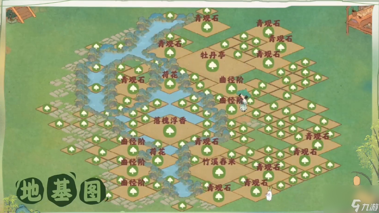桃源深处有人家夏日幽雅布局有什么,桃源夏日幽雅布局介绍