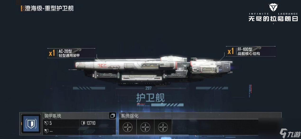 無盡的拉格朗日護衛(wèi)艦類型一覽