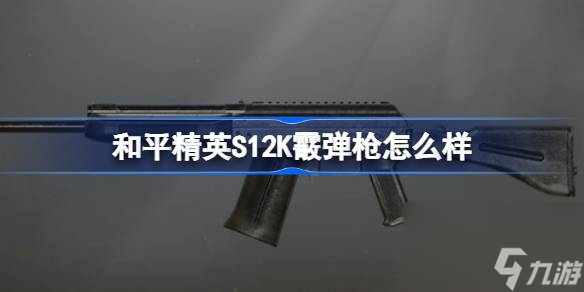 <a id='link_pop' class='keyword-tag' href='https://www.9game.cn/hpjy/'>和平精英</a>S12K霰弹枪怎么样,和平精英S12K霰弹枪数据介绍