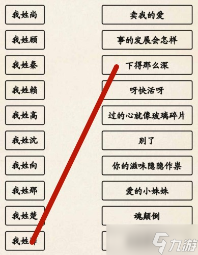 超級達人姓氏接歌3通關(guān)攻略