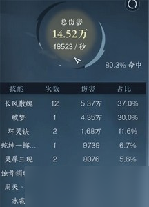 逆水寒手游秒伤怎么看 详细查看方法分享