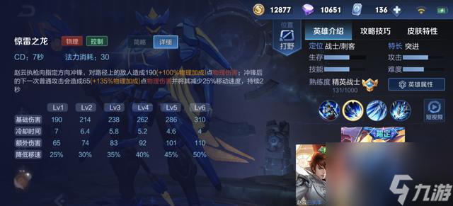 王者荣耀赵云打野怎么玩？七进七出战神附体