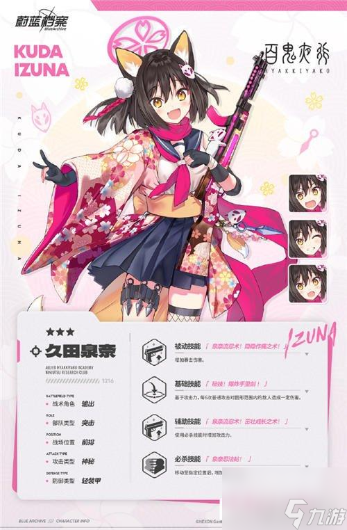 碧蓝档案久田泉奈强不强 黑白总力战必备