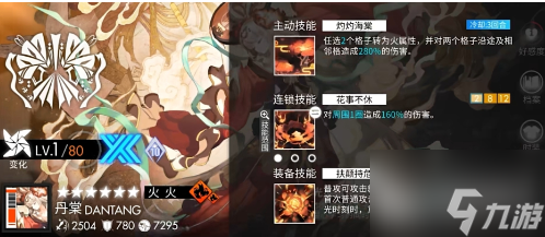 白夜极光角色强度丹棠 白夜极光丹棠角色强度介绍