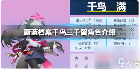 蔚蓝档案千鸟三千留角色怎么样 蔚蓝档案千鸟三千留角色的详情介绍