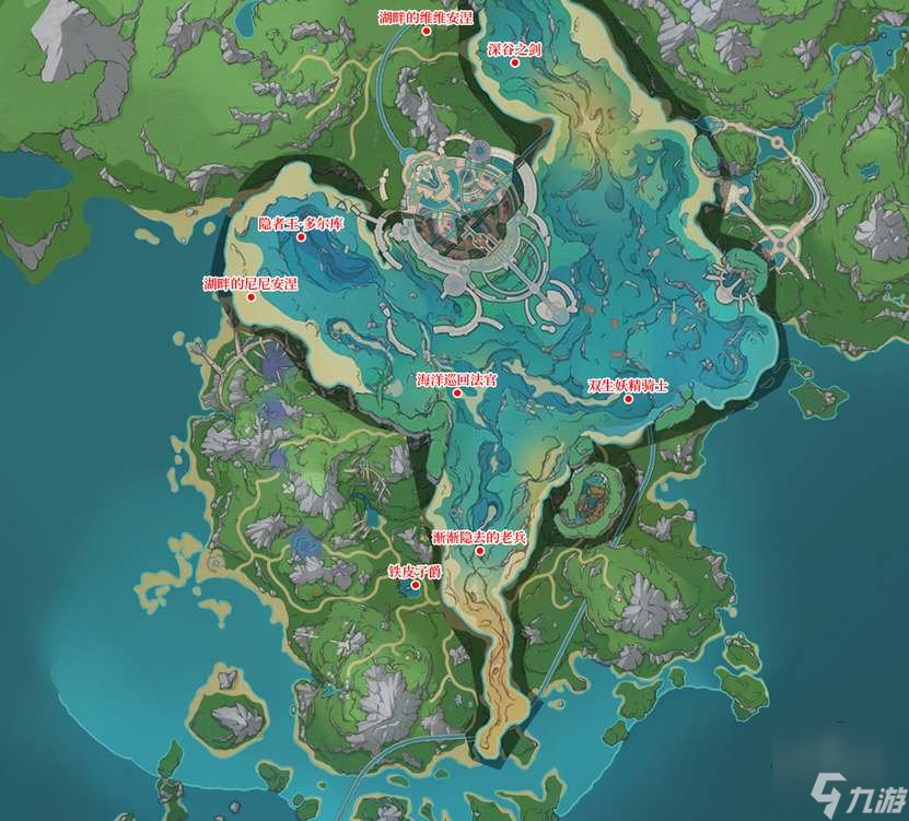 原神枫丹地方传奇位置大全 全地方传奇位置在哪