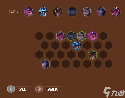 金铲铲激战星海奥德赛剑圣阵容推荐