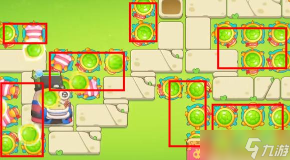 保卫萝卜4七夕鹊桥会第5关攻略