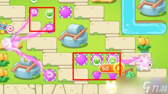 保卫萝卜4七夕鹊桥会第2关攻略