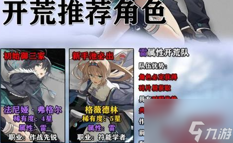 斯露德开荒角色怎么选择 斯露德开荒角色推荐大全攻略